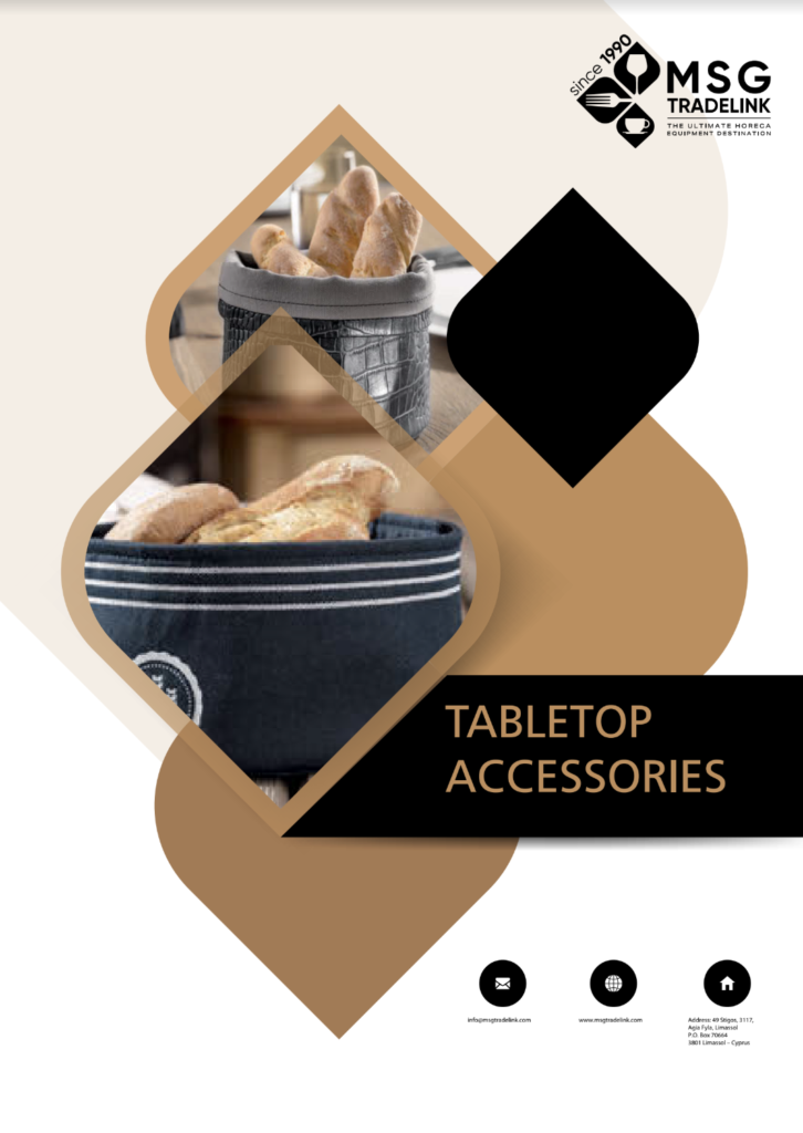 Tabletop accessories | Tabletop solutions Cyprus