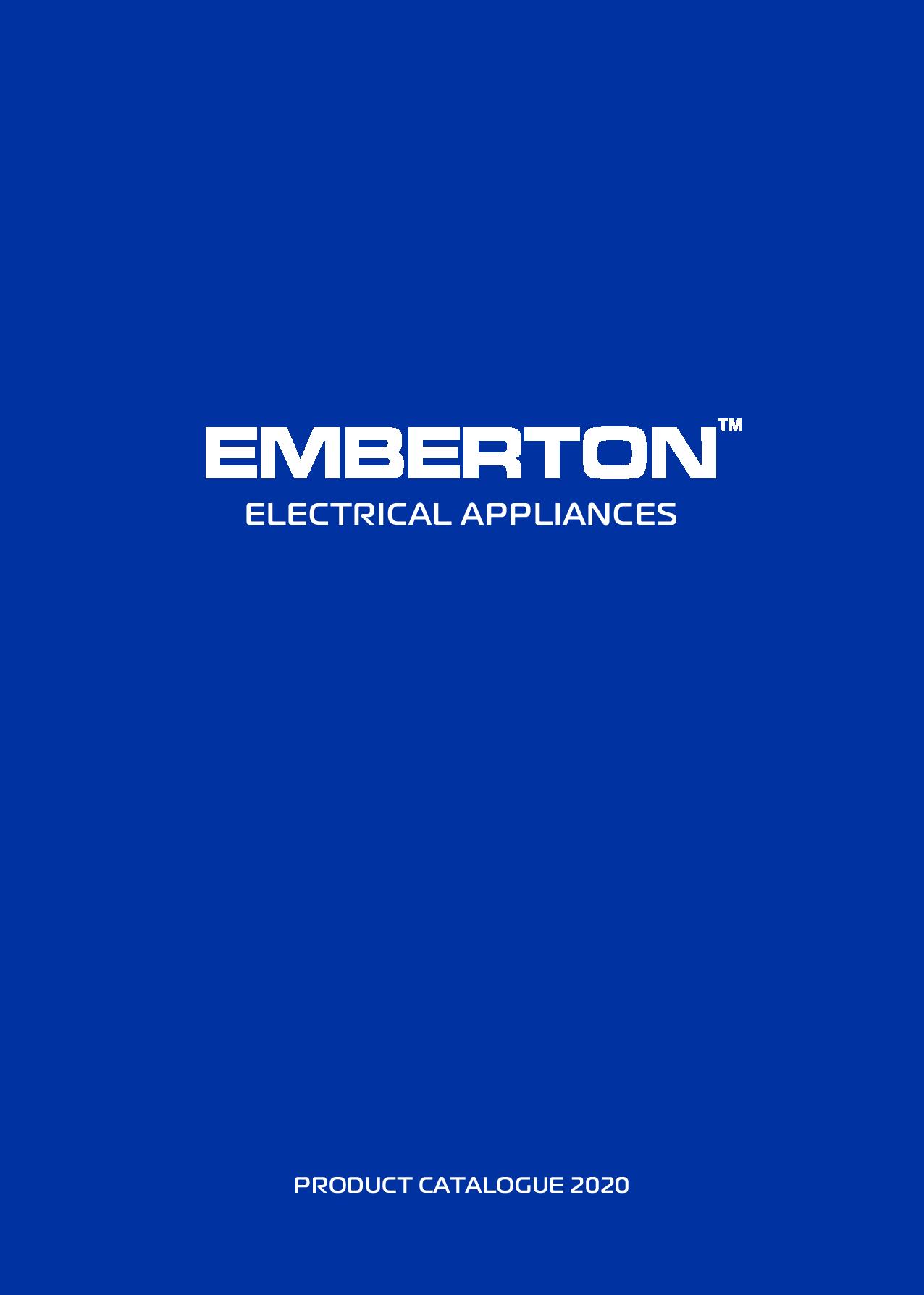 EMBERTON Electrical APPLIANCES
